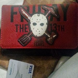 Friday the 13th edition loungefly wallet